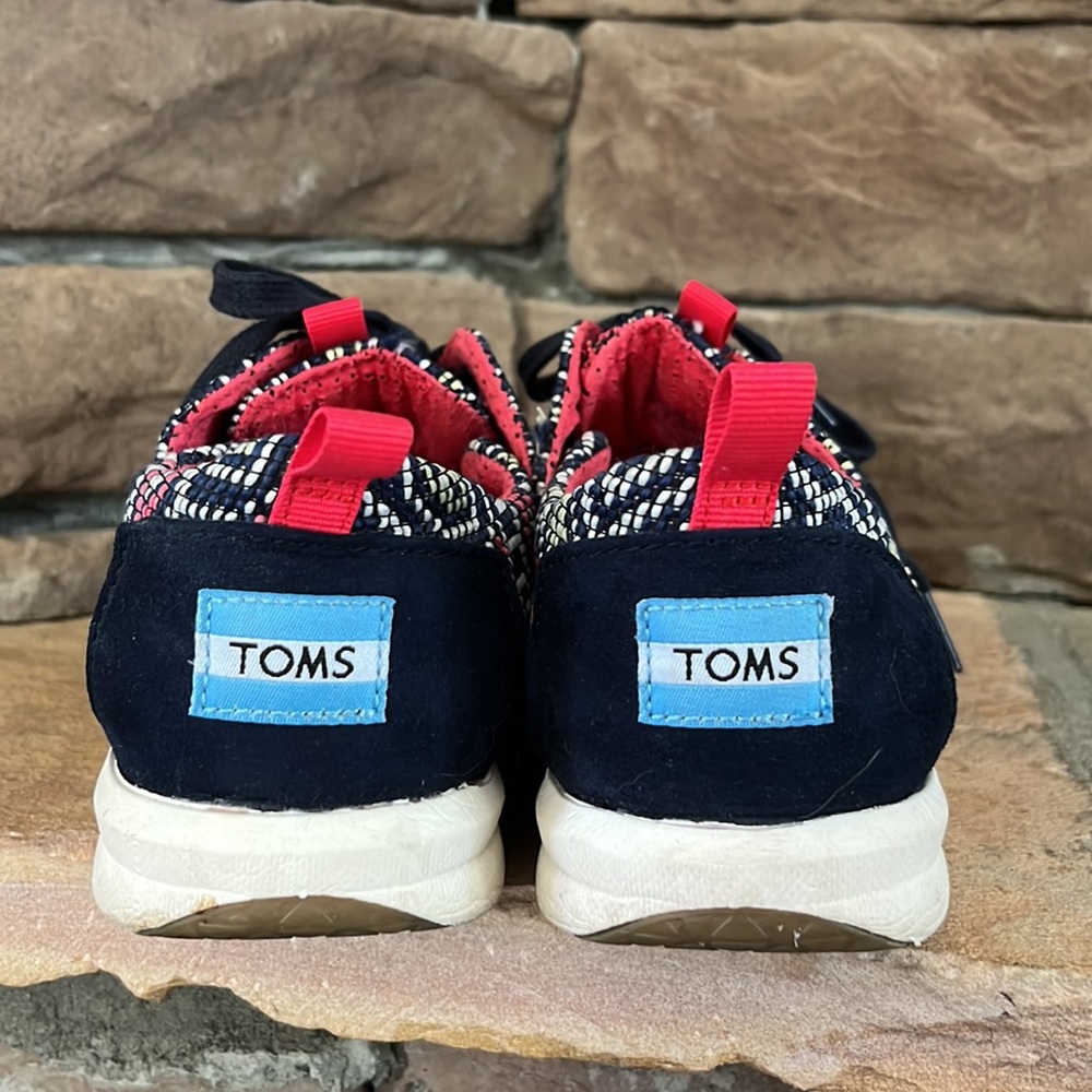 Toms Del Ray‎ Sneakers / Boho Aztec Print / SZ 8 - Picture 3 of 7